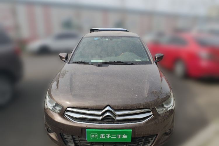 Used Citroen Elysee 2015 Qishang Edition 1.6L Automatic Fashion Model
