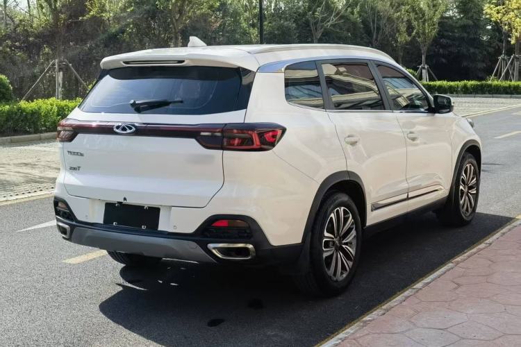 Used Chery Tiggo 8 2019 1.6 TGDI Automatic Luxury Model Rear Right 45 Deg