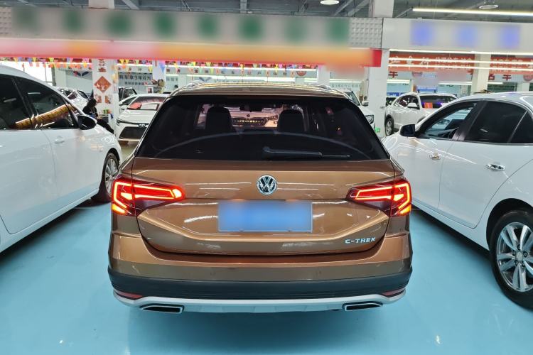 Used Volkswagen C-TREK 2017 1.6L Automatic Comfort Model Rear