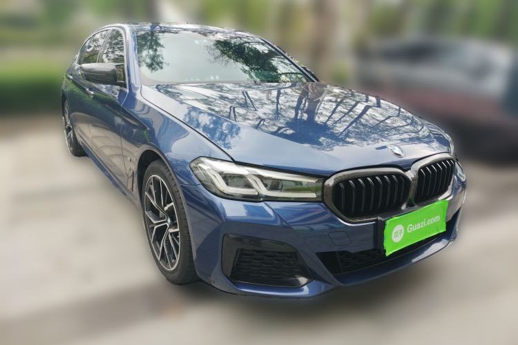 Used BMW 5 Series 2021 530Li Luxury Edition M Sport Package Front Right 45 Deg