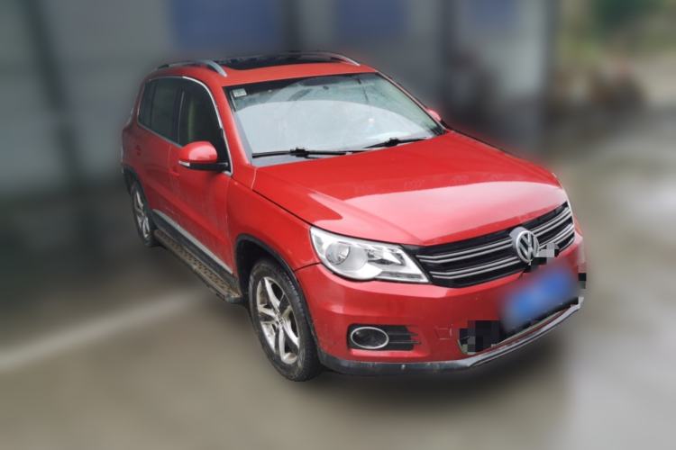 Used Volkswagen Tiguan 2012 1.8TSI Automatic Two-Wheel Drive Elite Edition Front Right 45 Deg