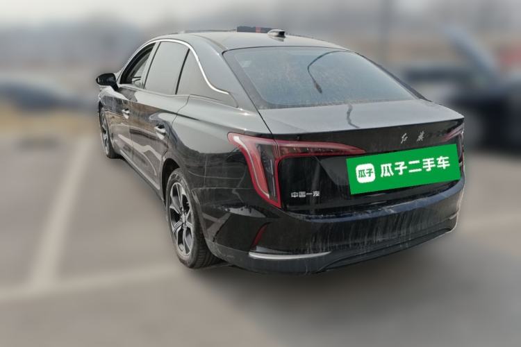 Used Hongqi E-QM5 2023 Revised Version Basic Travel Edition Rear Left 45 Deg