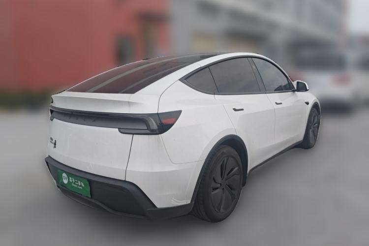 Used Tesla Model Y 2025 Updated Version Long-Range All-Wheel Drive Rear Right 45 Deg