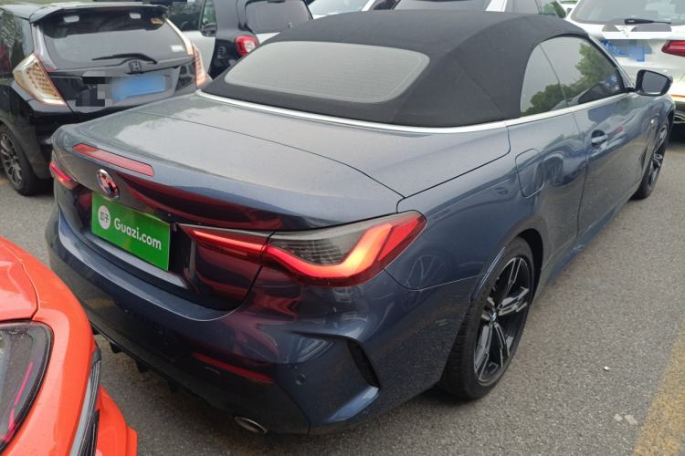 Used BMW 4 Series 2022 425i Convertible M Sport Package Rear Right 45 Deg