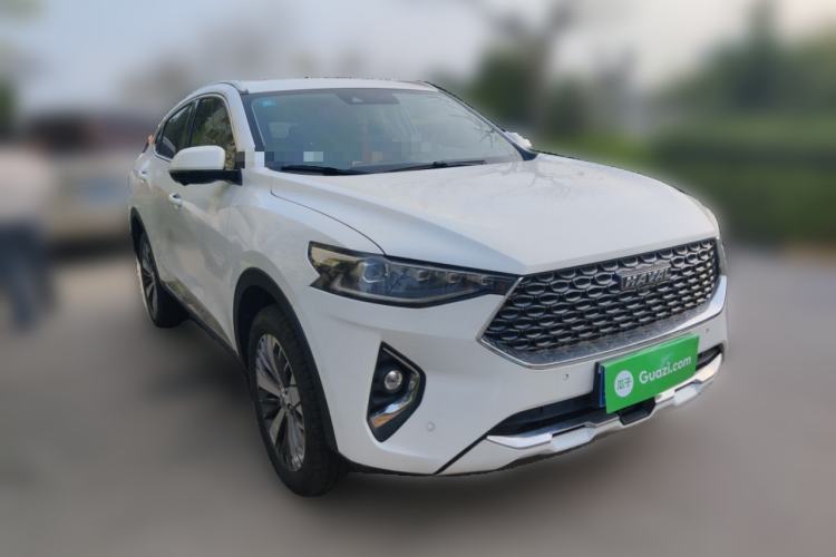 Used Haval F7x 2019 2.0T Four-Wheel Drive Intelligent Sport Edition Front Right 45 Deg