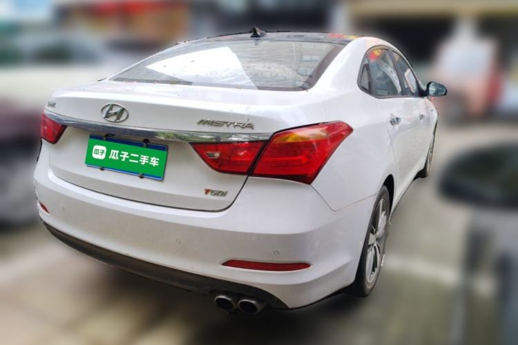 Used Hyundai Mistra 2016 1.6T Automatic Flagship TOP Model Rear Right 45 Deg