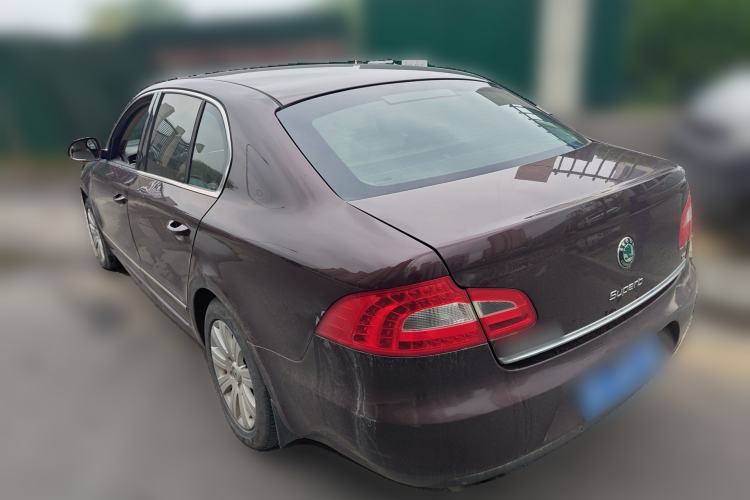 Used Skoda Superb 2009 1.8TSI Automatic Prestige Edition Rear Left 45 Deg