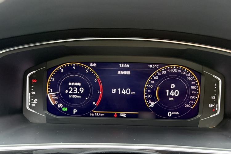 Used Volkswagen Tiguan L 2021 330TSI Automatic Two-Wheel Drive R-Line Enhanced Edition Instrument Cluster