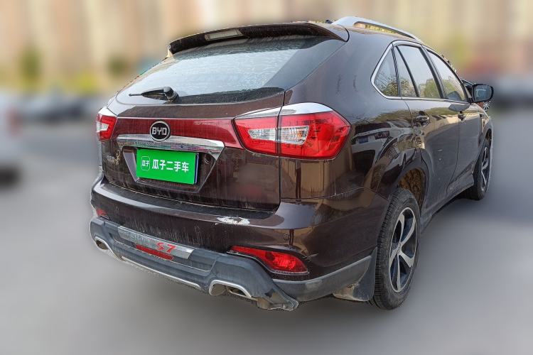 Used BYD S7 2015 2.0T Upgraded Automatic Luxury Version Rear Right 45 Deg