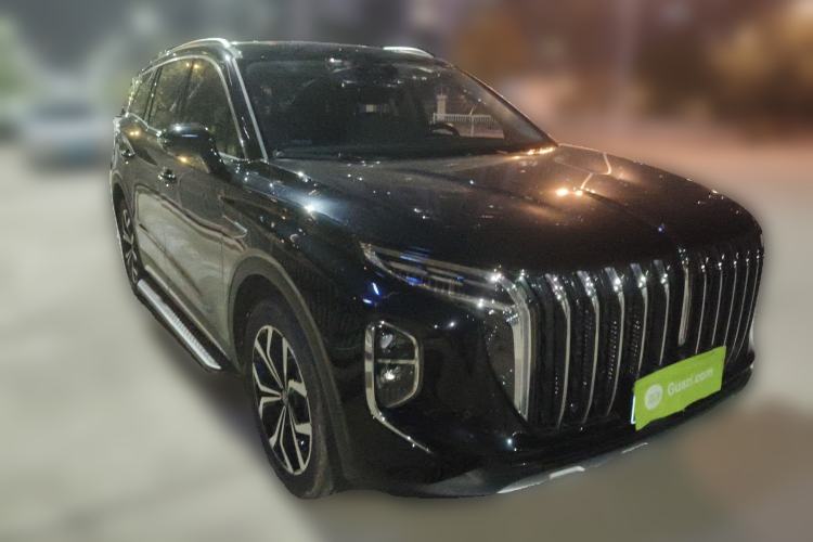 Used Hongqi HS7 2023 2.0T Automatic Two-Wheel Drive Flagship Edition Six Seats
