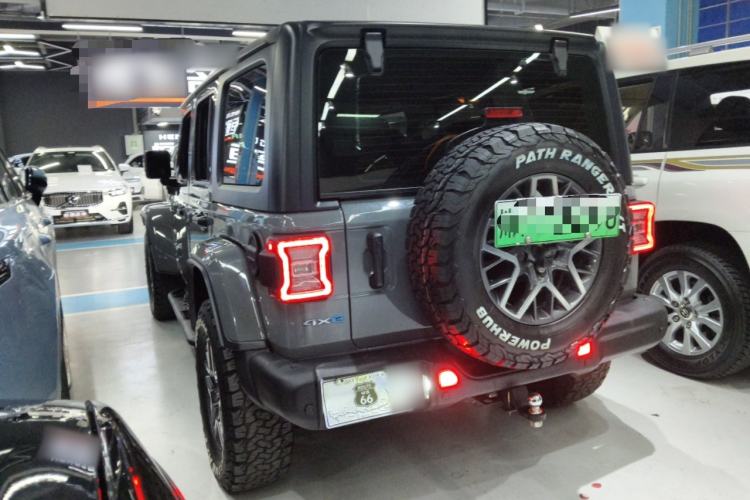 Used Jeep Wrangler New Energy 2021 Four-Door 2.0T 4xe Sahara First Edition Exterior 2