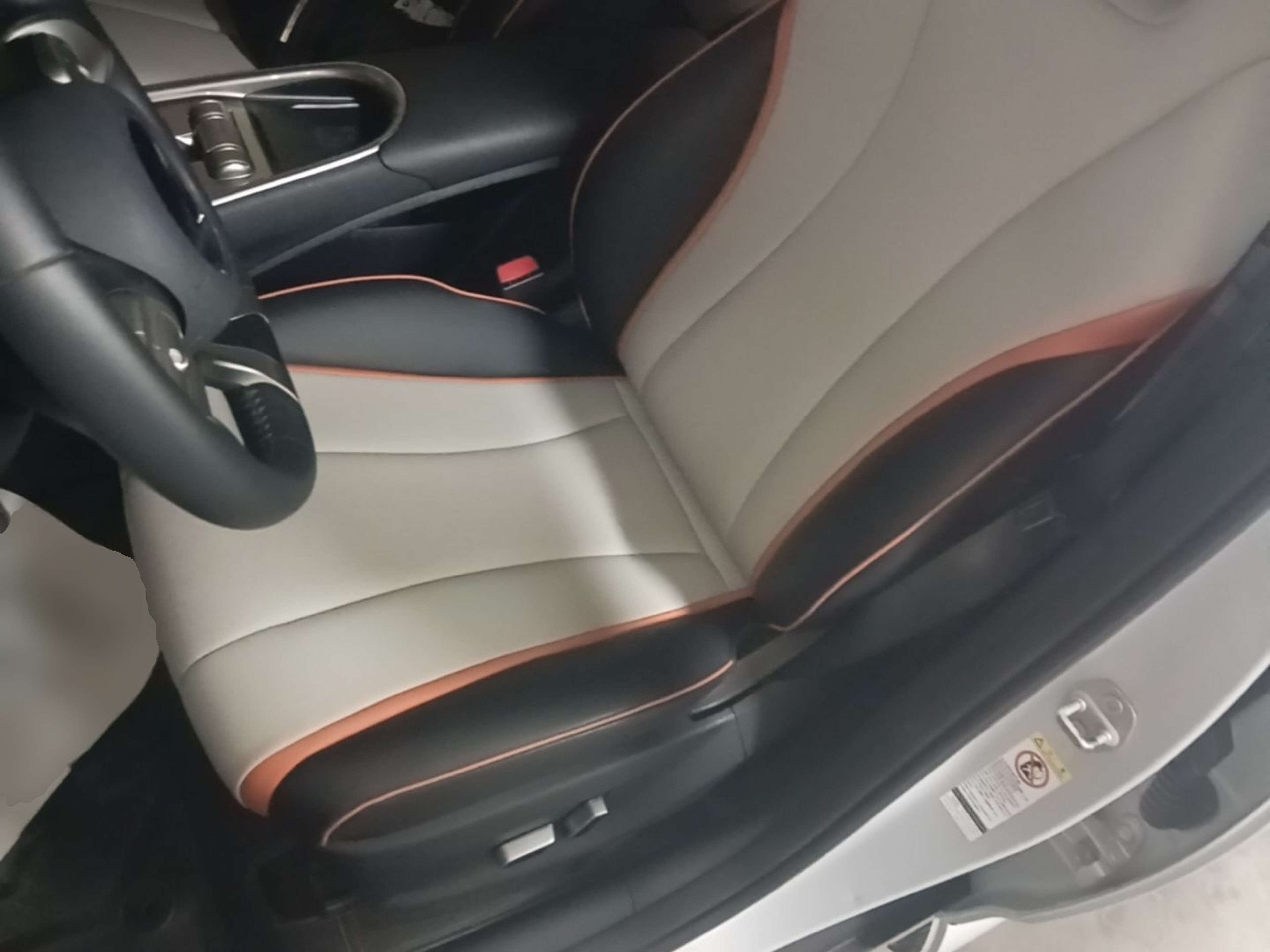 Avant de la voiture