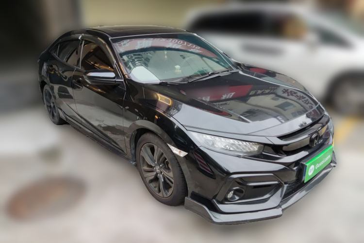 Used Honda Civic 2021 HATCHBACK 220TURBO CVT Trendy Cool Edition Front Right 45 Deg