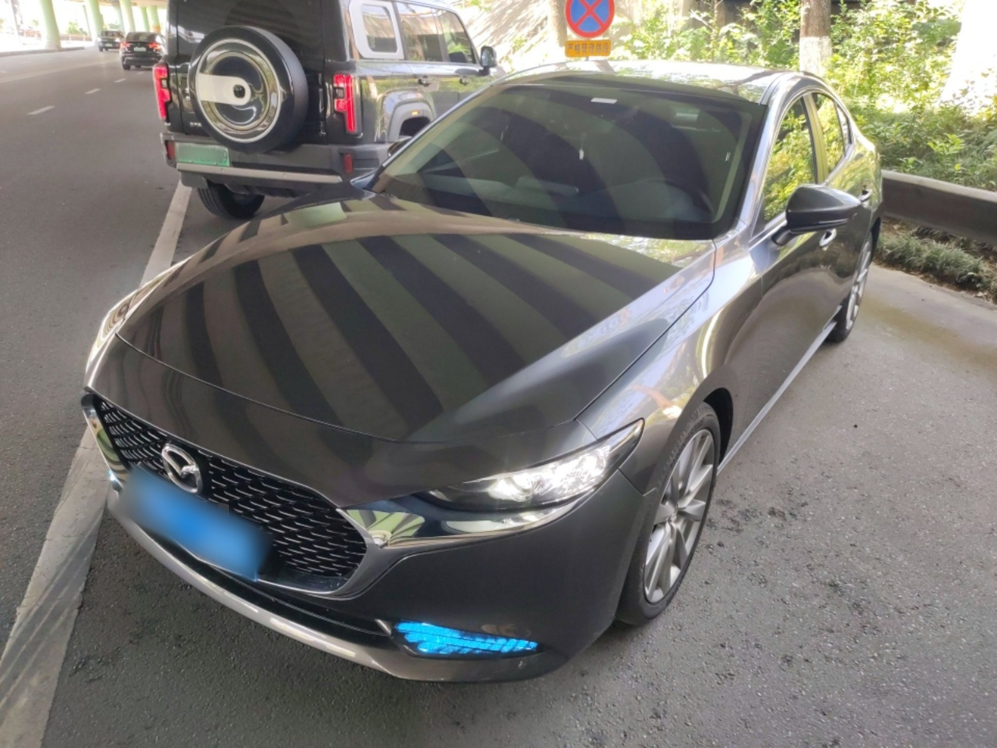 Parte inferior delantera