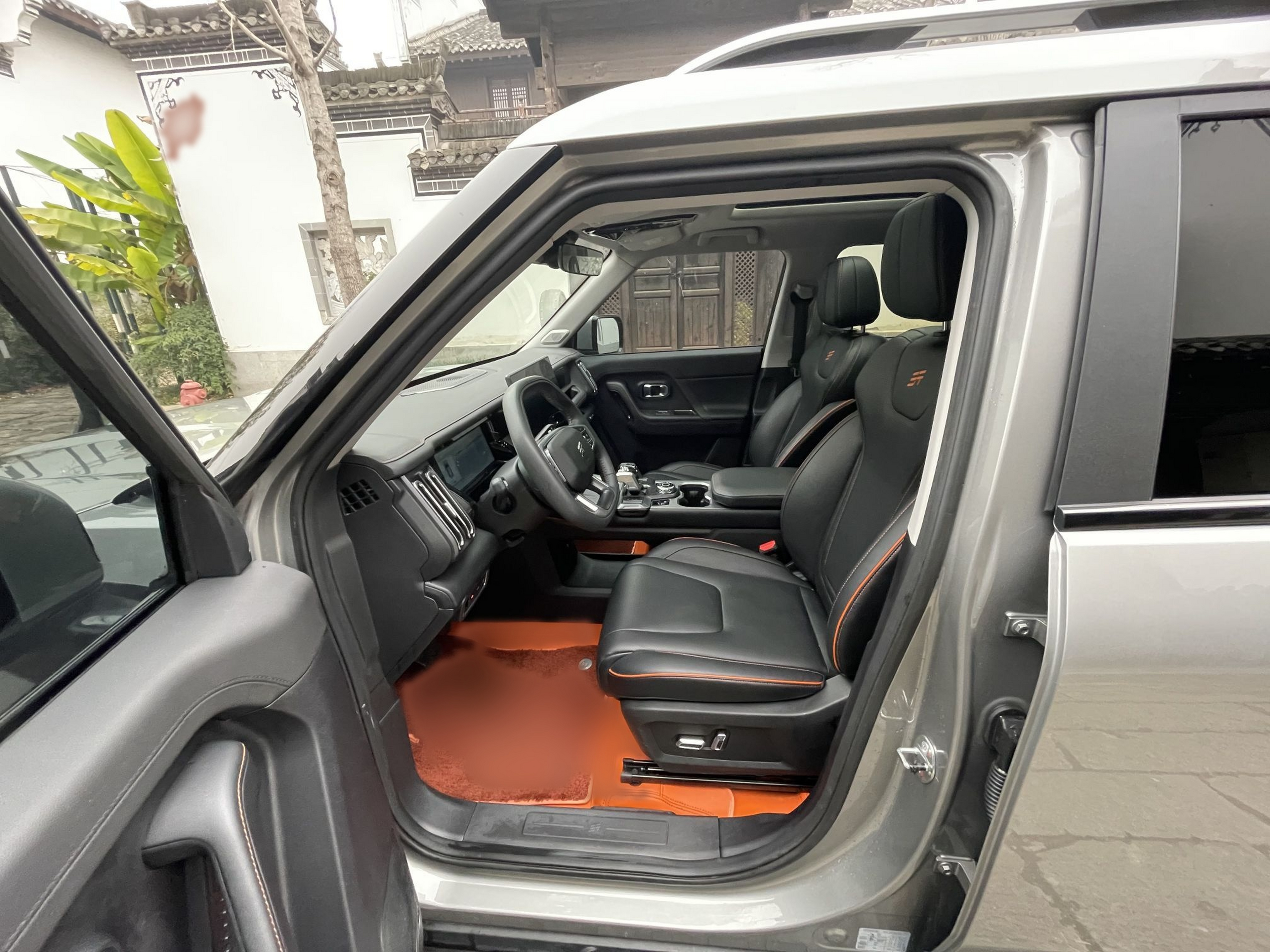Avant de la voiture