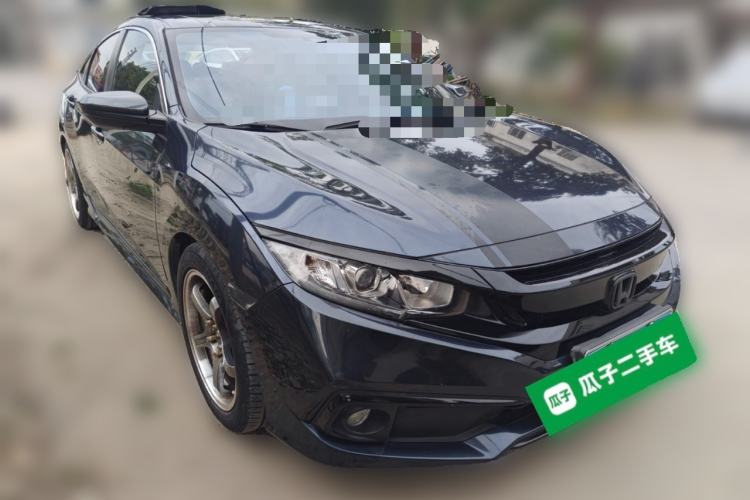 Used Honda Civic 2019 220TURBO CVT Dynamic Edition China VI Emission Standard Front Right 45 Deg