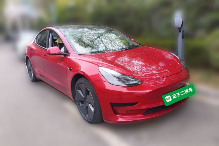 Used Tesla Model 3 2021 Standard Range Rear-Wheel Drive Upgraded Version 3D6 Front Right 45 Deg