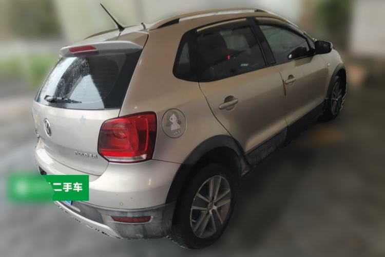 Used Volkswagen Polo 2012 1.6L Cross Polo Automatic Transmission Rear Right 45 Deg