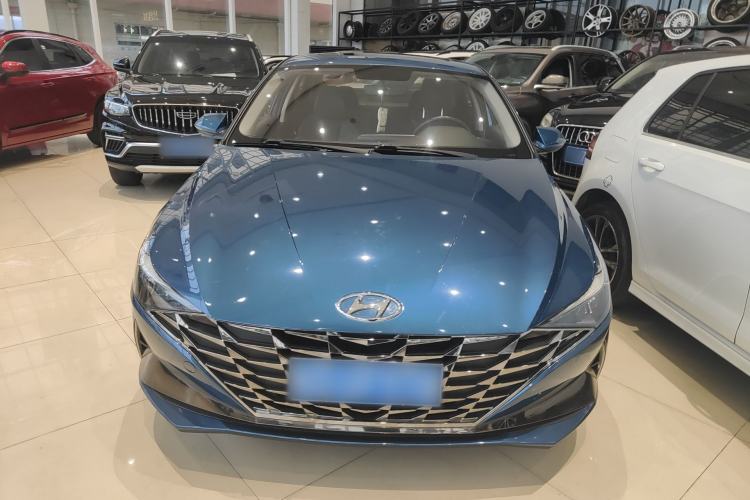 Used Hyundai Elantra 2021 1.5L CVT GLX Elite Edition Front