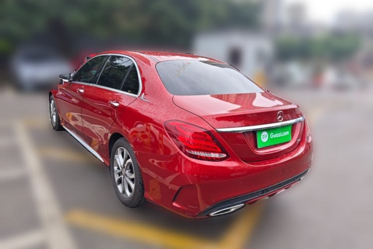 Used Mercedes-Benz C-Class 2015 Restyled C 180 L Sport Edition Rear Left 45 Deg