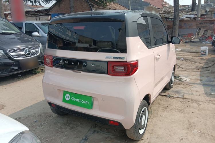 Used Wuling Hongguang MINIEV 2021 Macaron Fashion Edition Lithium-Ion Battery Rear Right 45 Deg