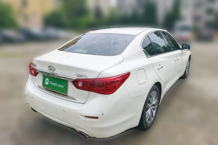 Used Infiniti Q50L 2015 2.0T Enjoyment Edition Rear Right 45 Deg