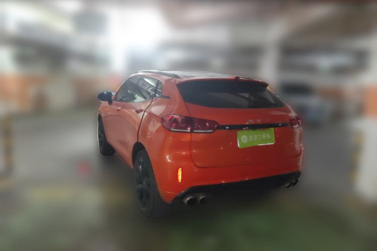 Used Wey VV5 2019 1.5T Two-Wheel-Drive Orange Edition Limited Model Rear Left 45 Deg