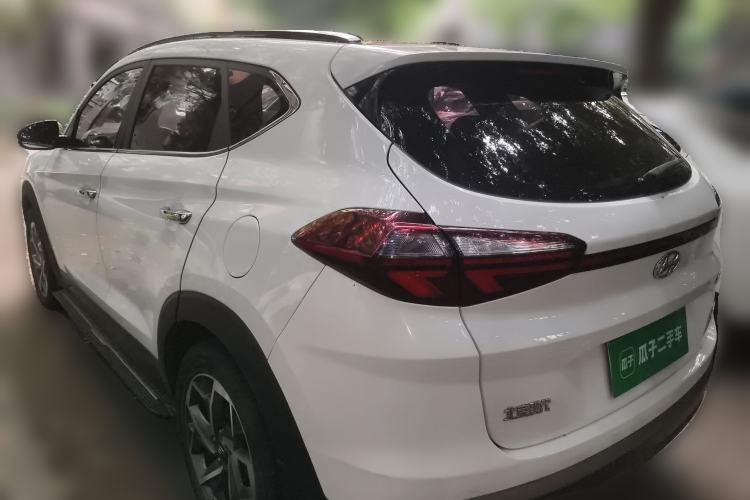 Used Hyundai Tucson 2020 280TGDi Two-Wheel-Drive GLS Fashion Edition China VI Standard Rear Left 45 Deg