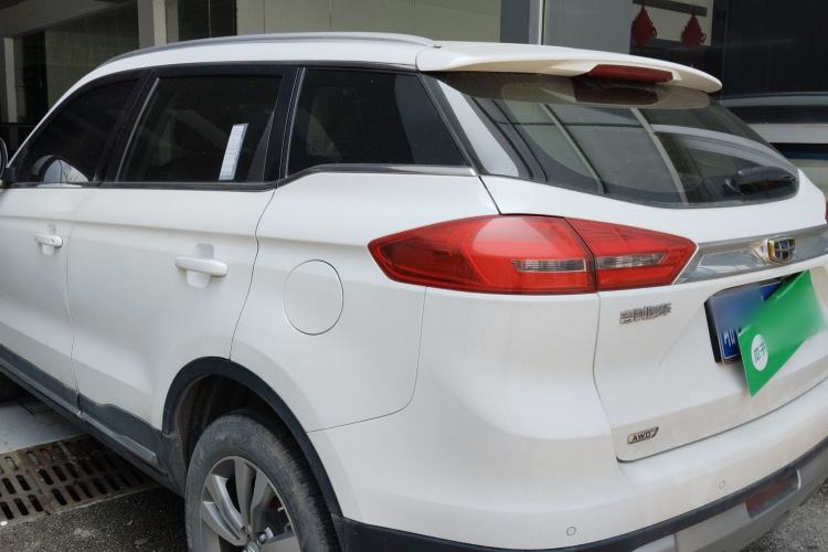 Used Geely Auto Emgrand X7 Sport 2016 1.8TD Automatic All-Wheel-Drive ZhiZun Edition Rear Left 45 Deg