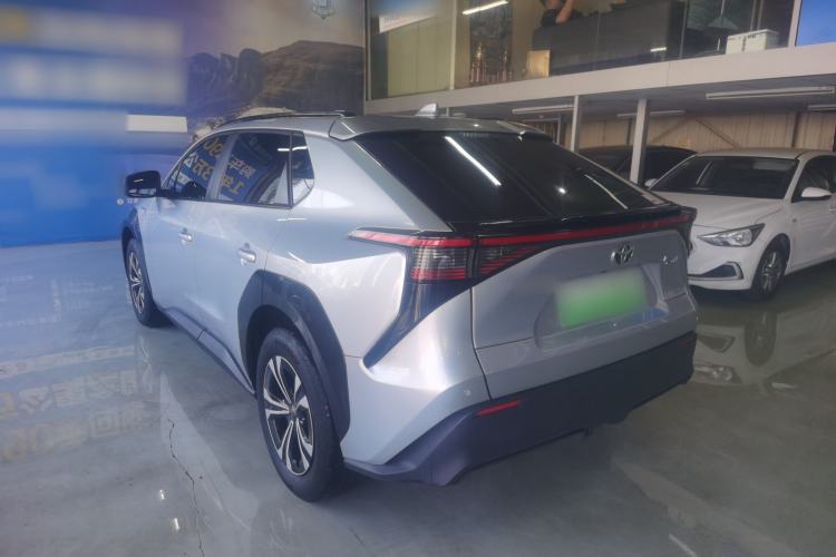 Used Toyota FAW bZ4X 2022 Two-Wheel Drive Long-Range PRO Version Rear Left 45 Deg