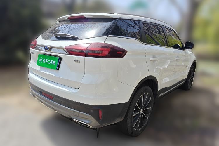 Used Geely Auto Emgrand X7 Sport 2018 1.8TD Automatic Two-Wheel Drive ZhiZun Model with 4G Connectivity Rear Right 45 Deg