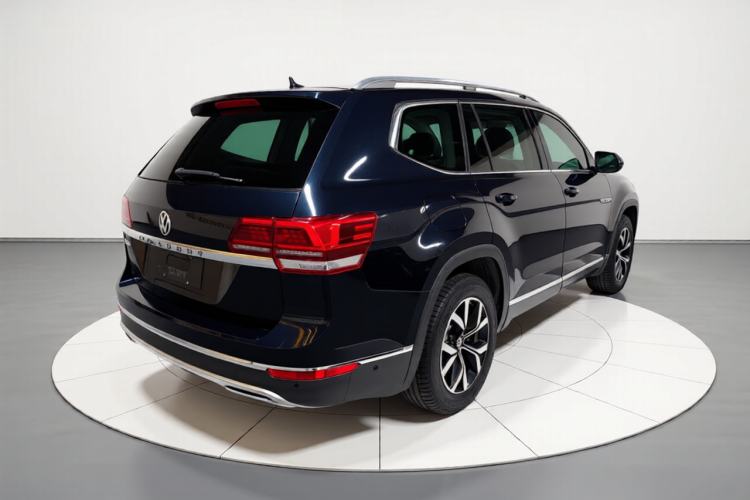 Used Volkswagen Teramont 2020 Revised Version 530 V6 Four-Wheel Drive Luxury Edition Rear Right 45 Deg