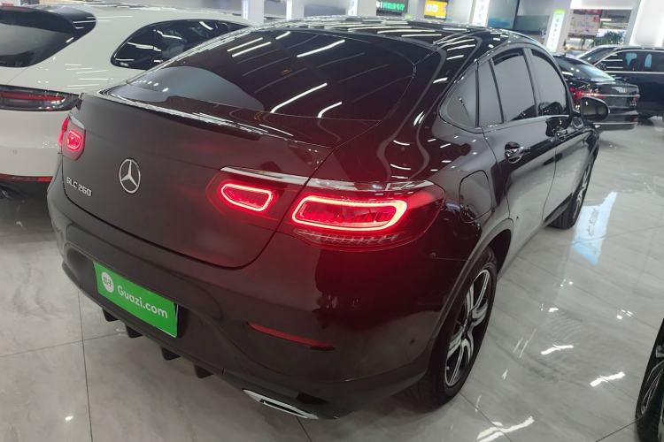 Used Mercedes-Benz GLC Coupe 2022 Refreshed GLC 260 4MATIC Coupe SUV Rear Right 45 Deg