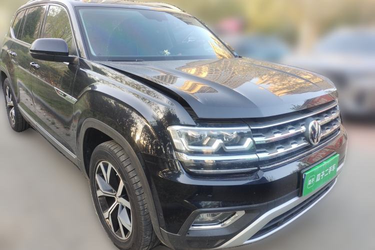 Used Volkswagen Teramont 2017 380TSI Four-Wheel Drive Luxury Edition Front Right 45 Deg