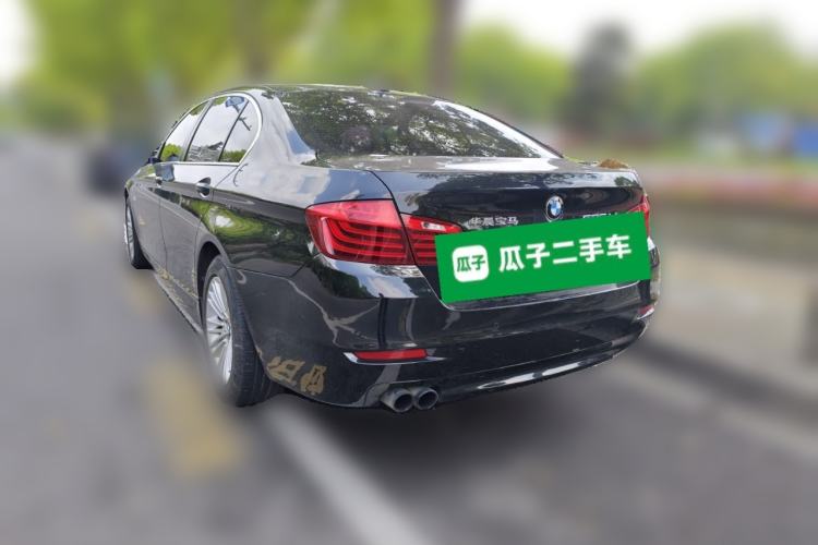 Used BMW 5 Series 2013 525Li Leading Model Rear Left 45 Deg