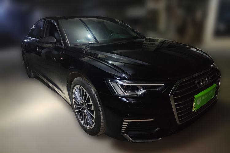 Used Audi A6L New Energy 2020 55 TFSI e quattro Front Right 45 Deg