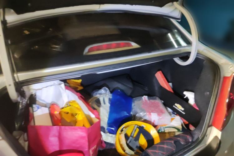 Used Chevrolet Sail 2010 Sedan 1.4L Manual Ideal Edition Trunk