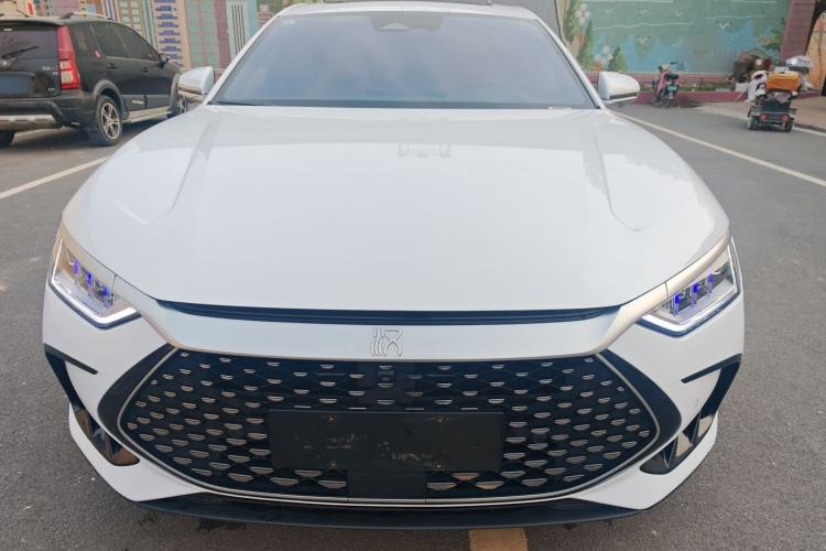 Used BYD Han 2022 DM-p 202km Four-Wheel Drive Flagship Model
