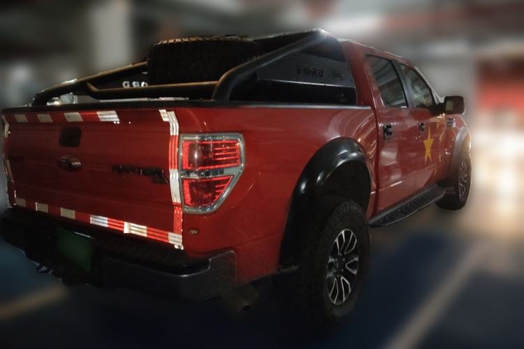 Used Ford F-150 Raptor 2014 6.2L U.S. Version Rear Right 45 Deg