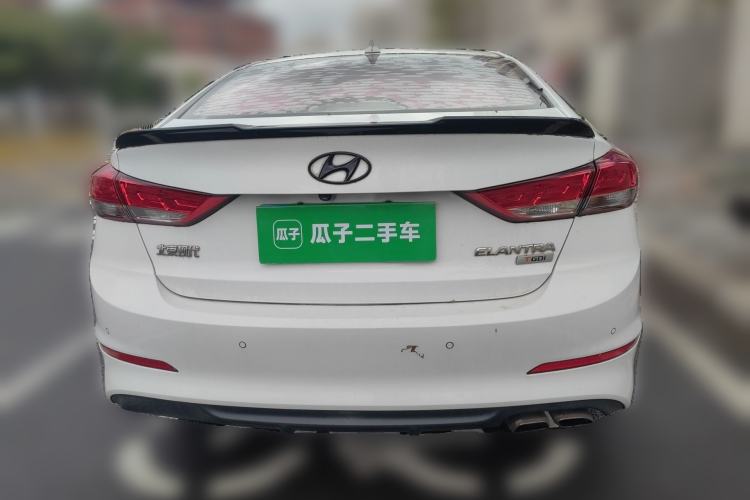 Used Hyundai Elantra (6th Generation / Lingdong) 2019 1.4T Dual-Clutch Xuan Dong · Dynamic Model Rear