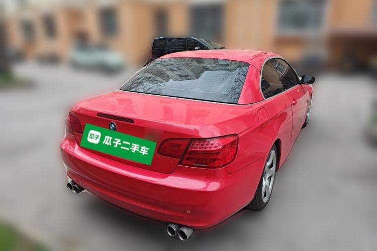 Used BMW 3 Series 2011 320i Convertible Coupe Rear Right 45 Deg