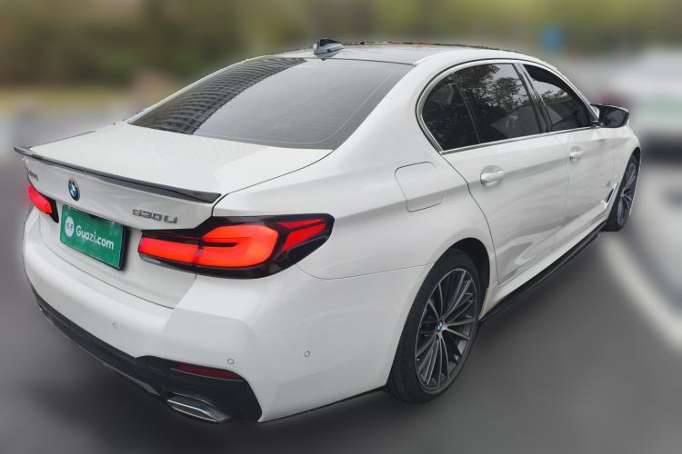 Used BMW 5 Series 2023 530Li Leading Model M Sport Package Rear Right 45 Deg