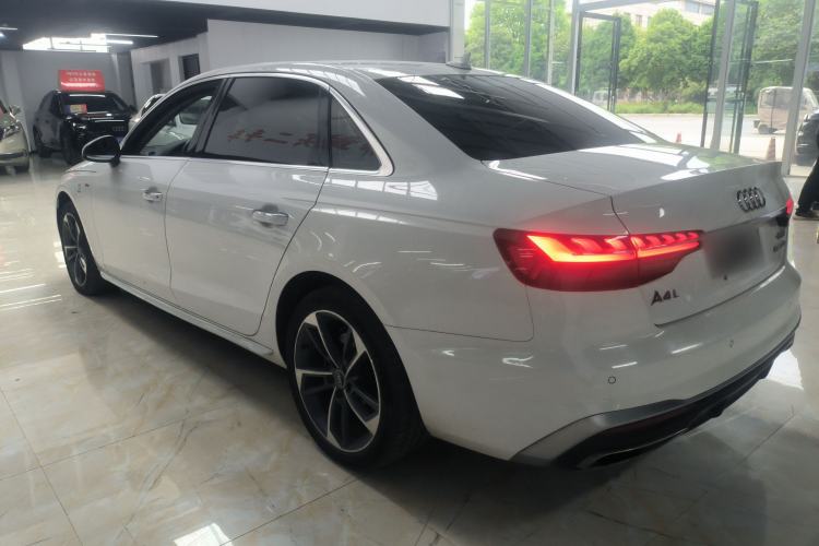 Used Audi A4L 2022 40 TFSI Fashion Dynamic Model Rear Left 45 Deg