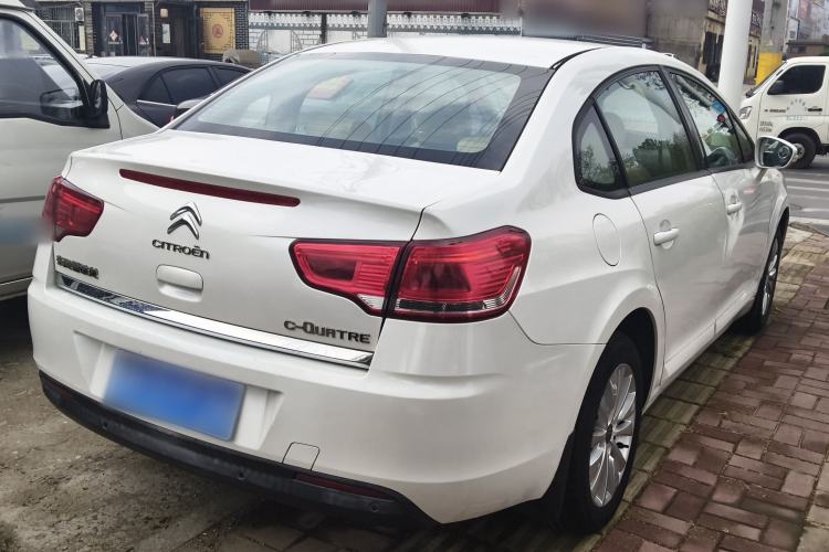 Used Citroen C-Quatre 2013 Sedan 1.6L Automatic Prestige Model Rear Right 45 Deg