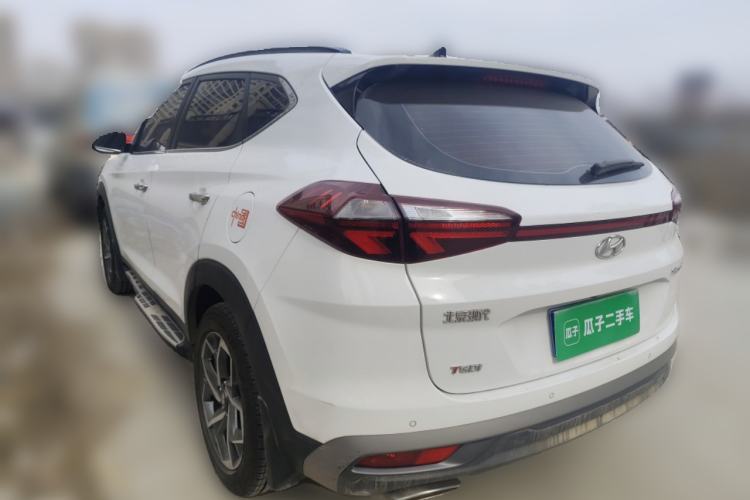 Used Hyundai Tucson 2019 280TGDi Dual-Clutch Two-Wheel Drive Fashion Edition China VI Standard Rear Left 45 Deg