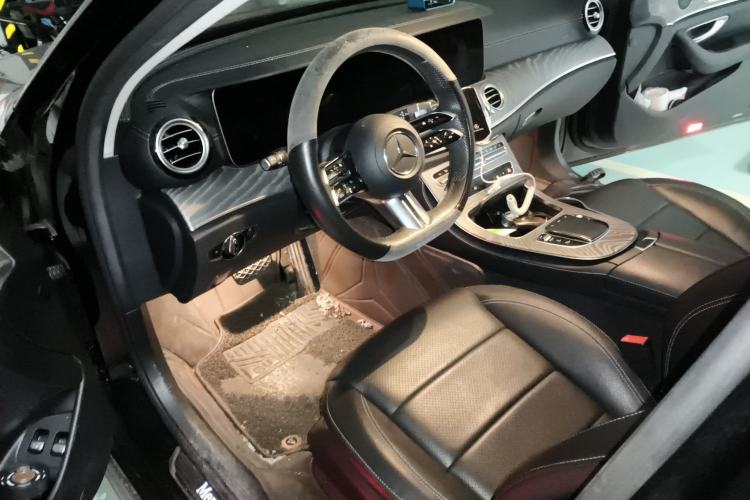 Used Mercedes-Benz E-Class New Energy 2022 Second Facelift E 350 e L Plug-in Hybrid Sports Sedan Driver Seat