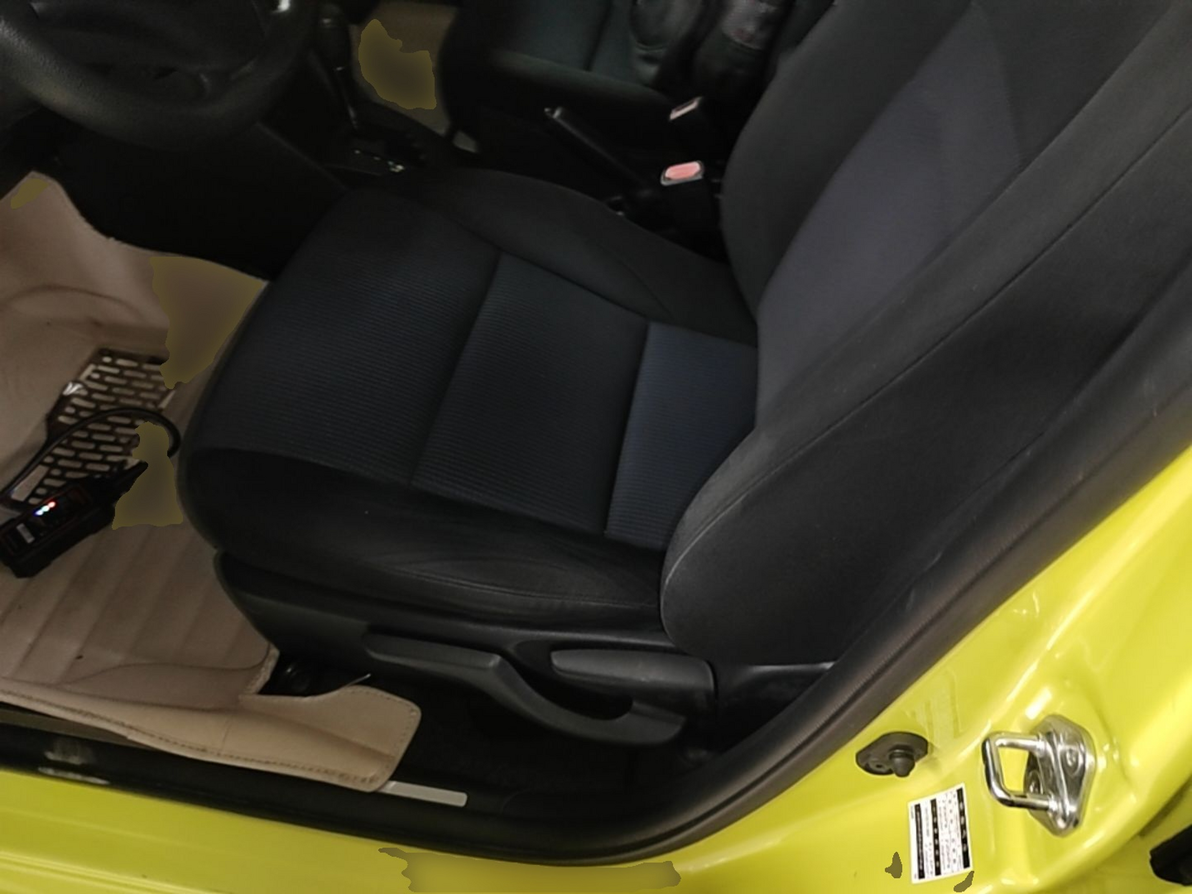 Avant de la voiture