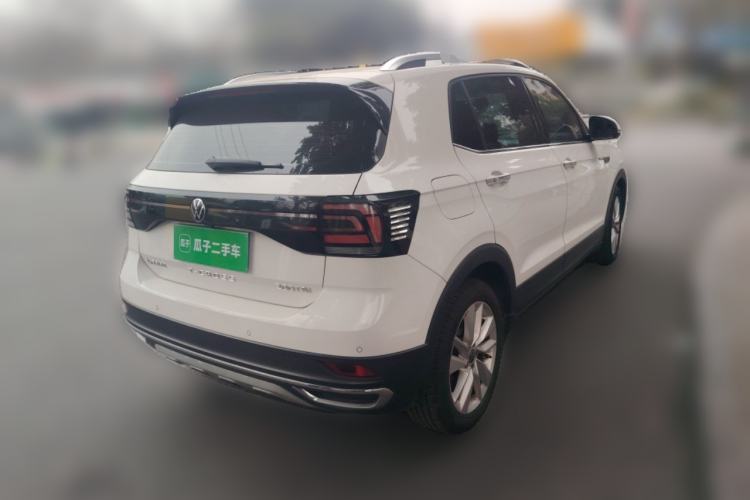 Used Volkswagen T-Cross 2021 280TSI DSG Comfort Edition Rear Right 45 Deg