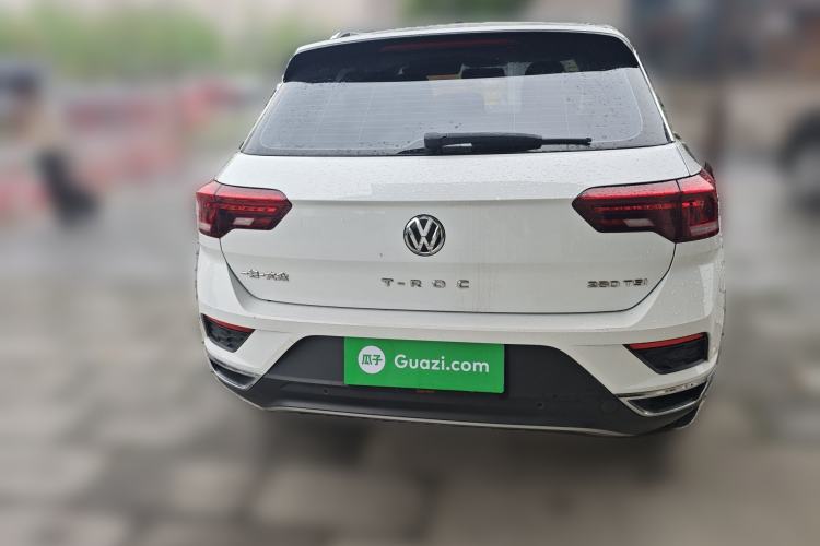 Used Volkswagen T-ROC 2020 280TSI DSG Two-Wheel Drive Comfort Version Rear