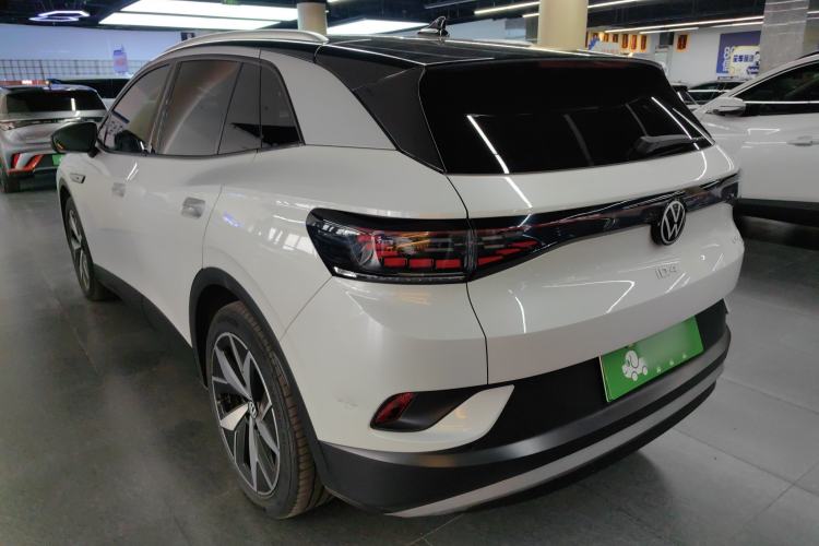 Used Volkswagen ID.4 CROZZ 2021 Long-Range Lite PRO Two-Wheel Drive Version Rear Left 45 Deg